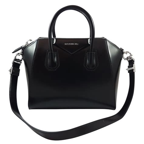 Antigona leather handbag Givenchy Black in Leather 